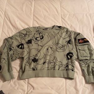 Looney Tunes Crop Top Crewneck